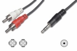  Marca non in elenco CAVO STEREO 1 CONN 3.5MM / 2 CONN RCA 2 MT (LP243)